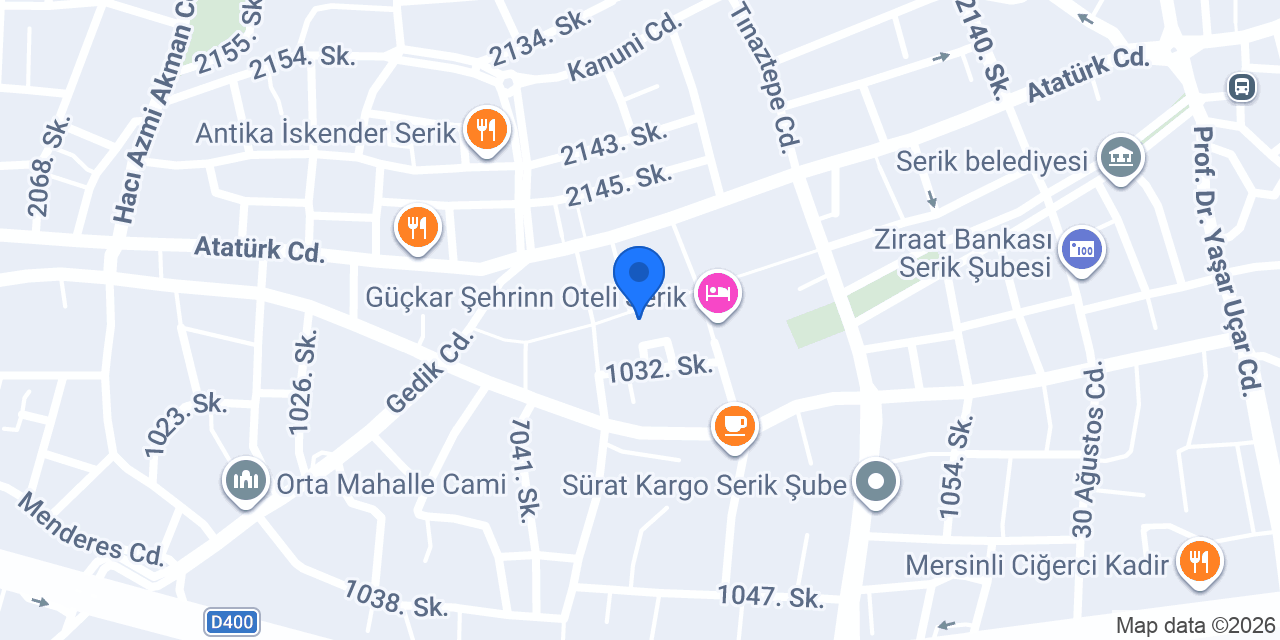 Çiğdem Kuş Avukatlık Bürosu konumu