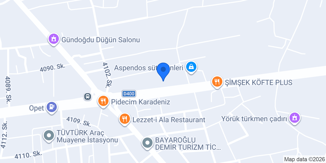 Öz AFYON MERMER SATIŞ DEPOSU konumu