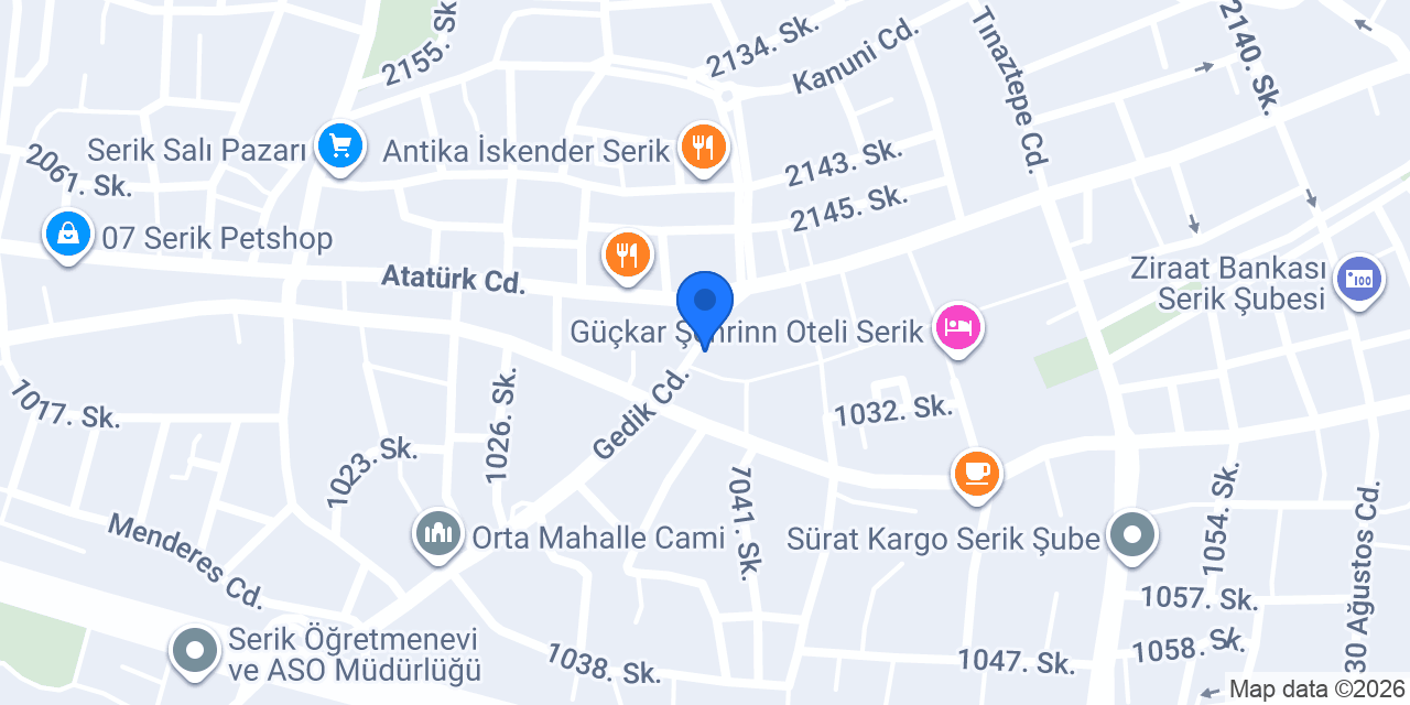 Özlem Evkur konumu