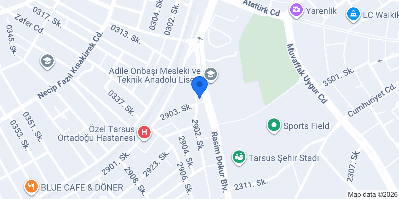 Kabul Optik konumu