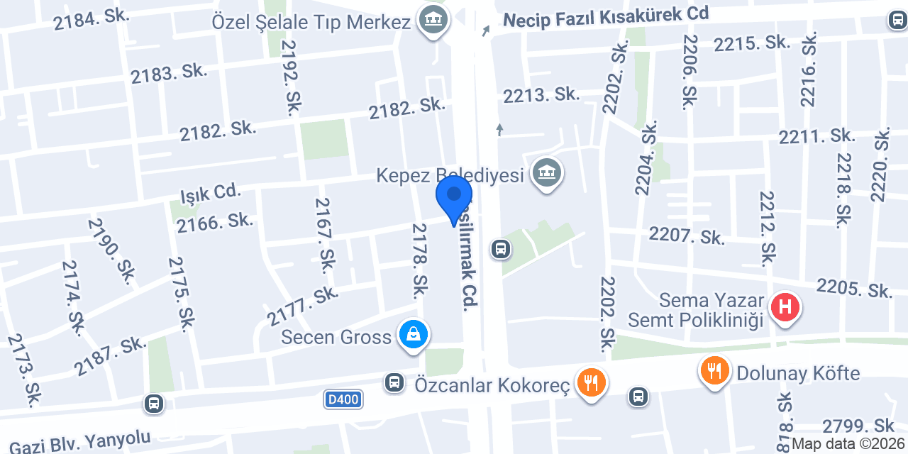 Meşhur Köfteci Nuri konumu