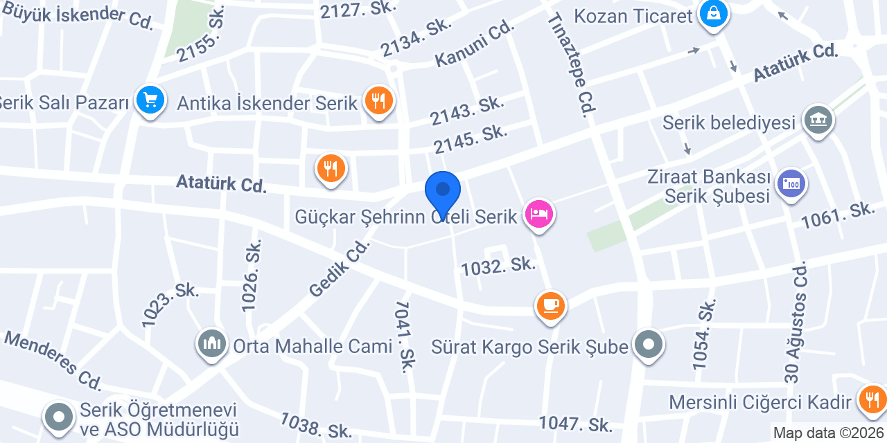 Altınay Erkek Kuaförü konumu