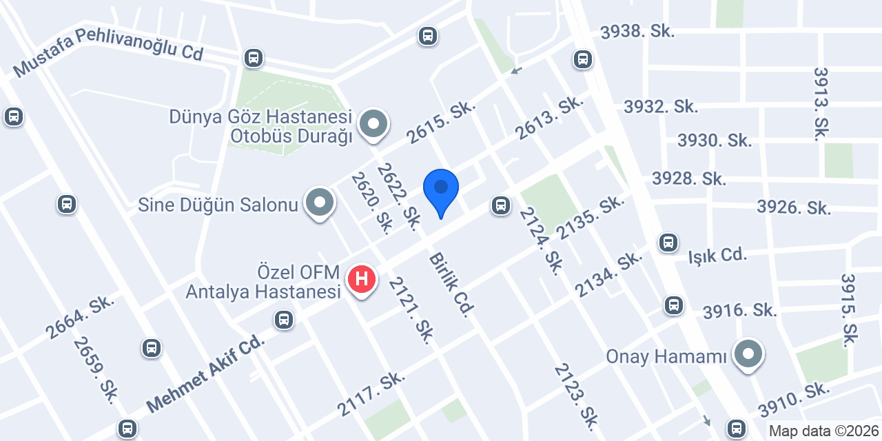 Altınay Mobilya konumu