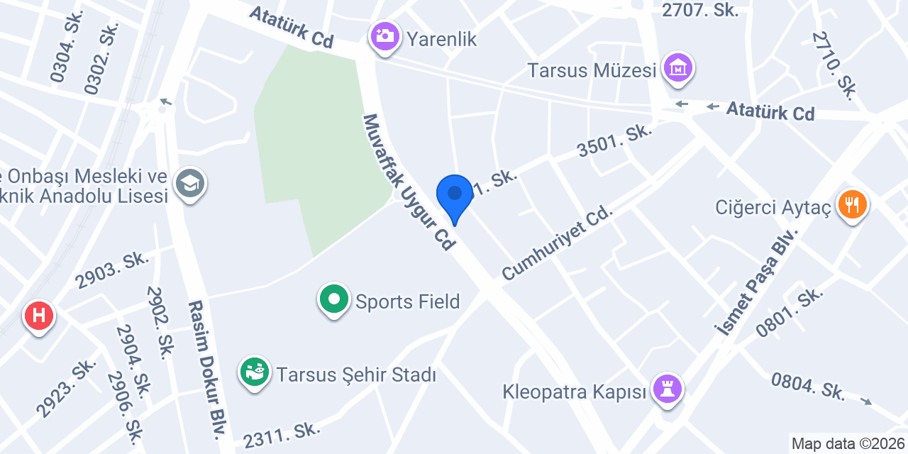 Oyun Bozan Kafe konumu
