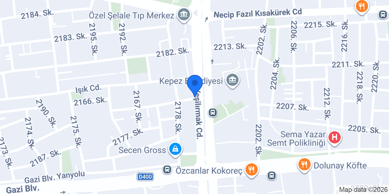Fırıncızade Restaurant konumu