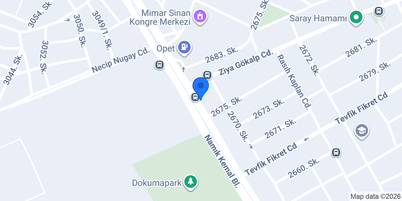 VAROL RENT A CAR konumu
