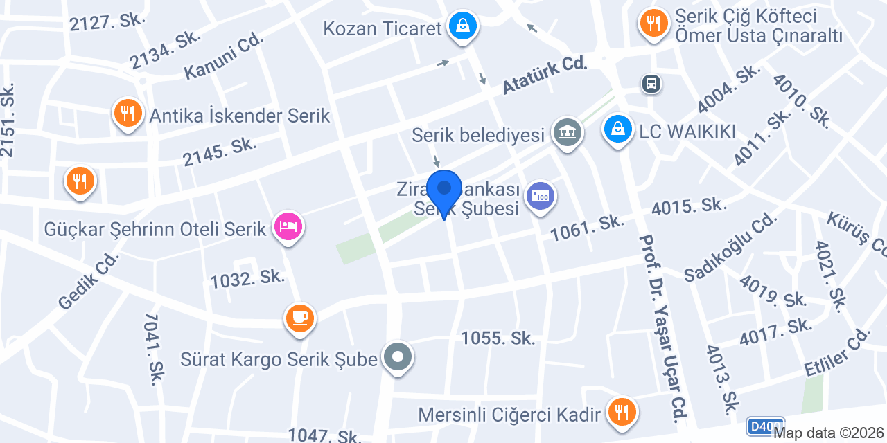 MAKO TEKSTİL VE TERZİ konumu