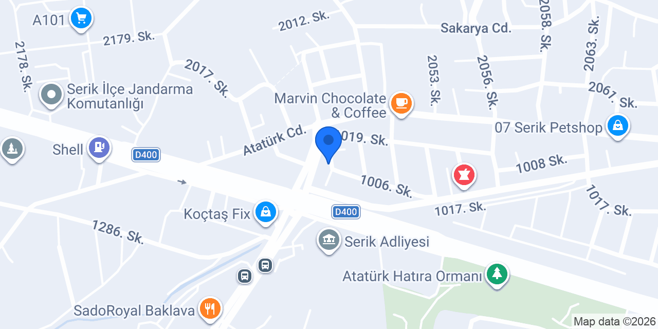 Diş Hekimi Mustafa Çağrı Doğan konumu