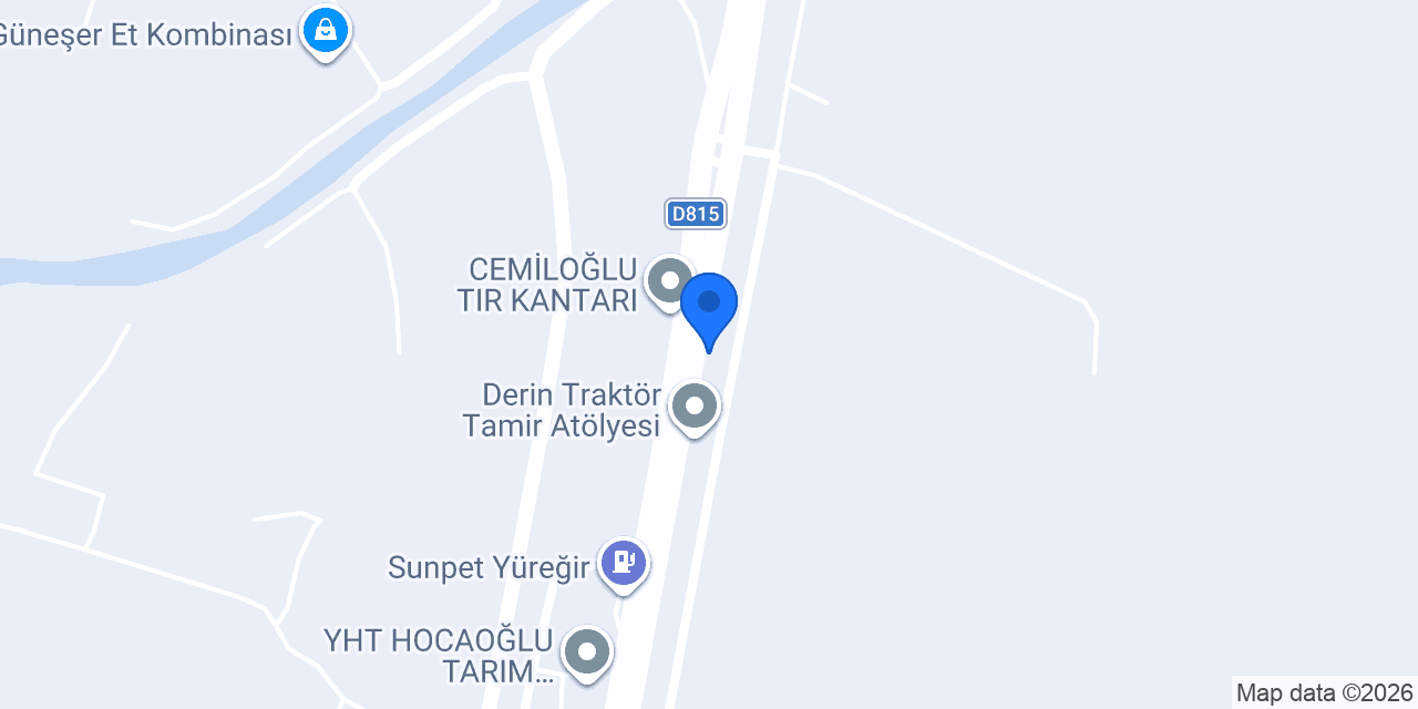 Merkez Tarım Makinaları konumu