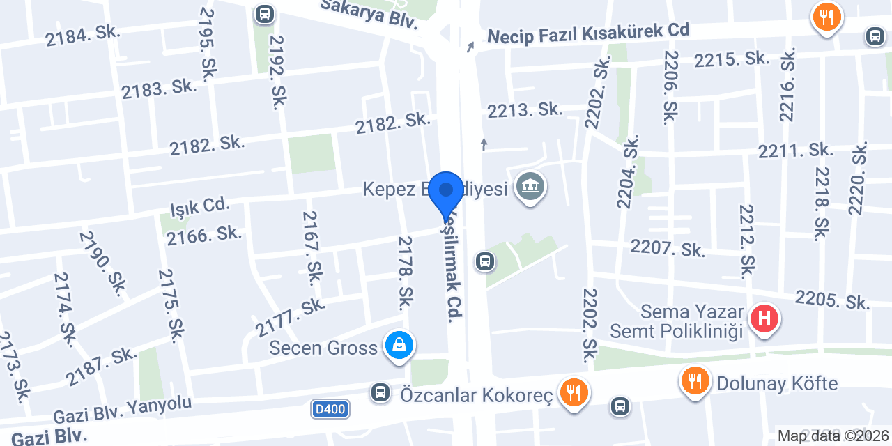 Ustasından Lahmacun Pide - Kepez Belediye Şubesi konumu