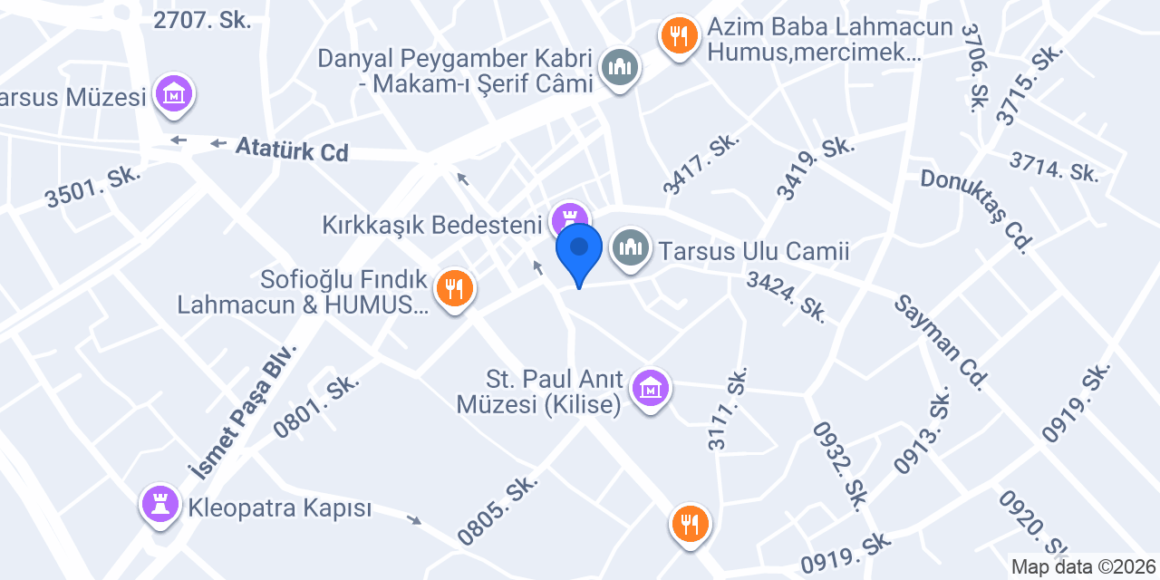 Aslımm Cafe konumu