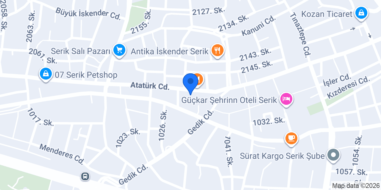 Faruk Güler Baklava - Künefe konumu