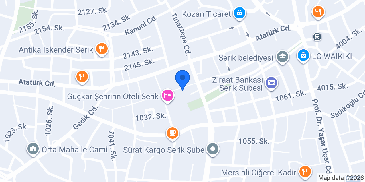 Serik Limit Kurs konumu