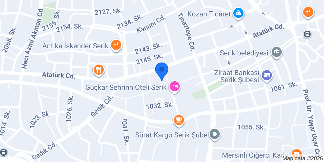 Ege Avukatlık Bürosu - Av. Ziya EGE konumu