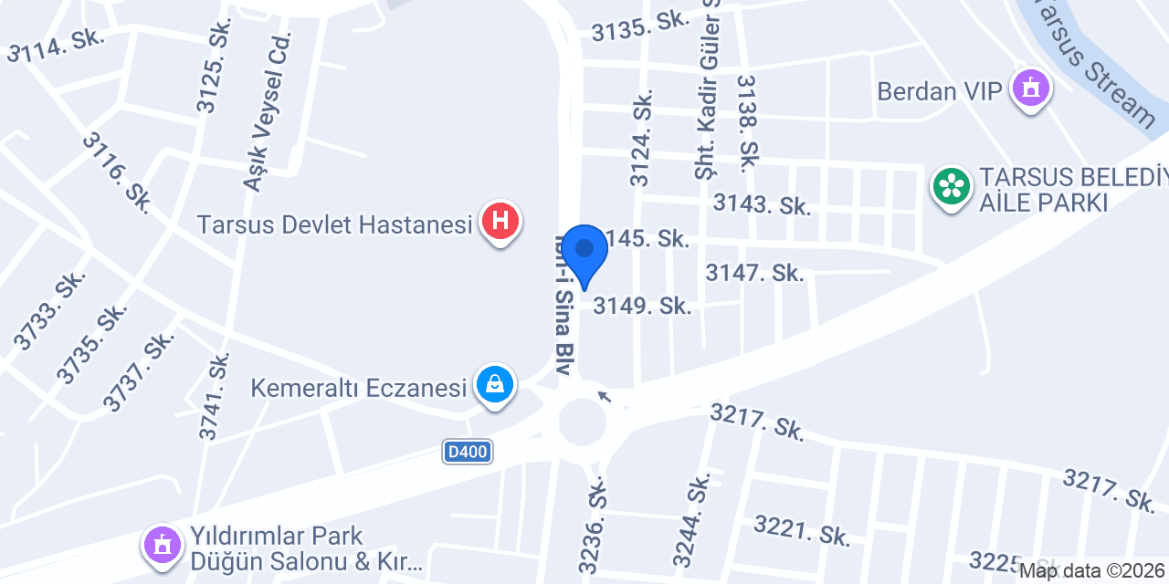 Sini Ev Yemekleri konumu