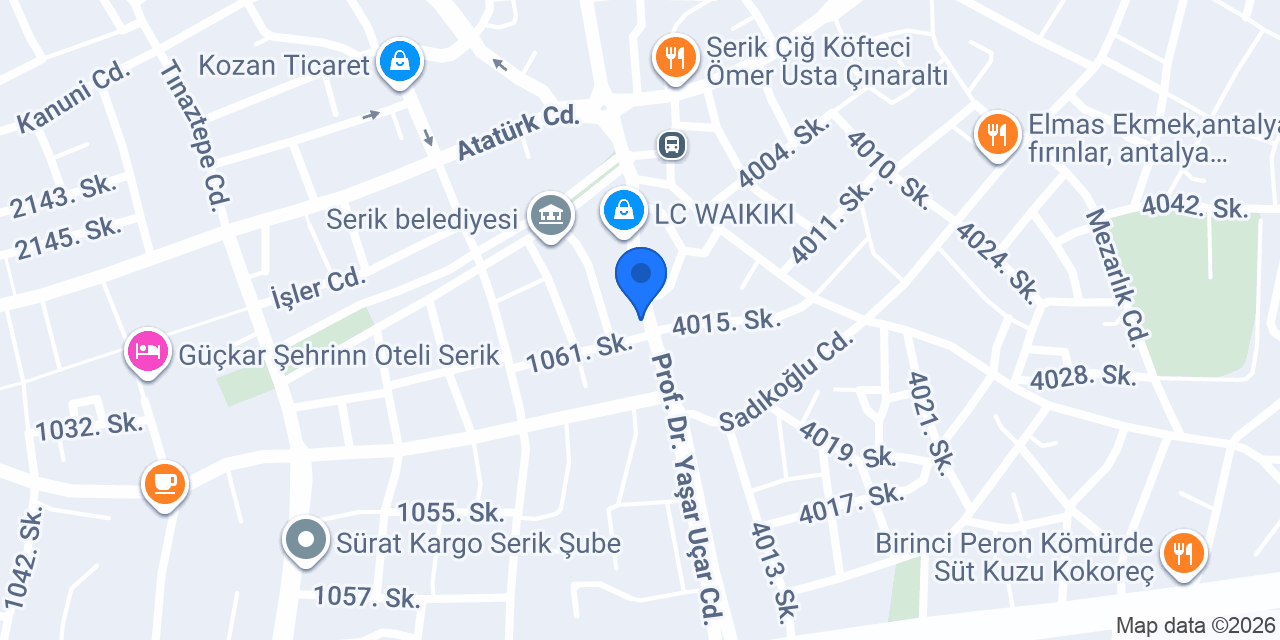 Diş Hekimi Arif Can konumu