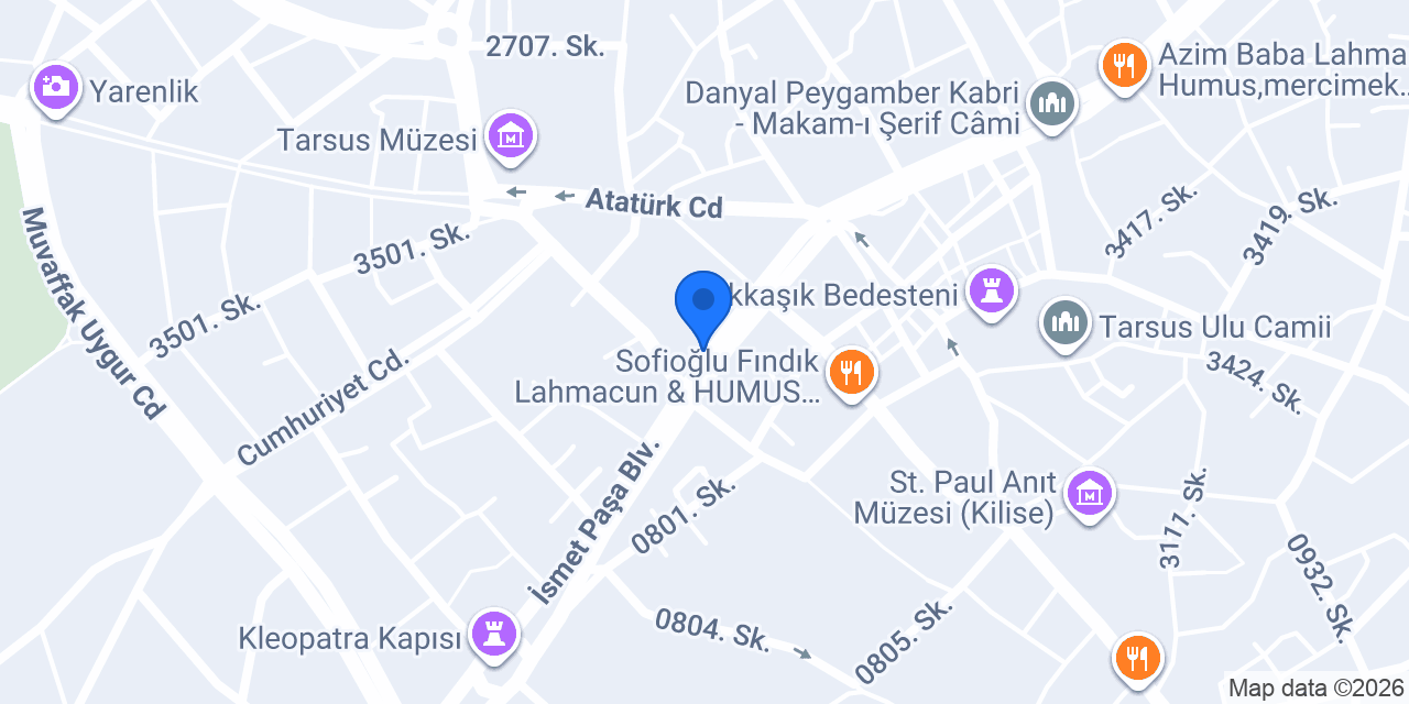 AK Hukuk&Danışmanlık konumu