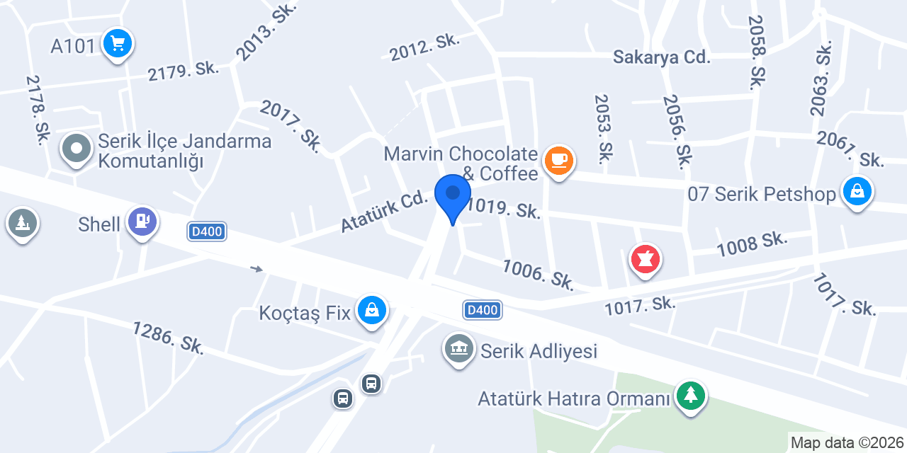 Veli Tuncer Hukuk Bürosu konumu