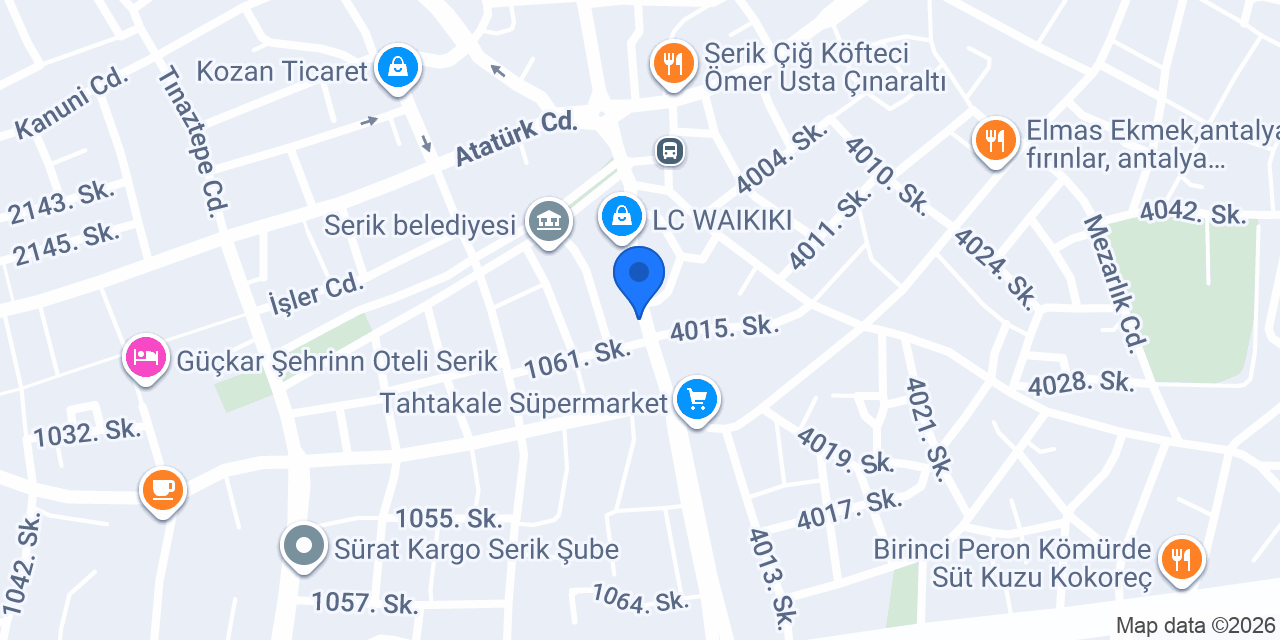 Saloon Emrah Koç konumu