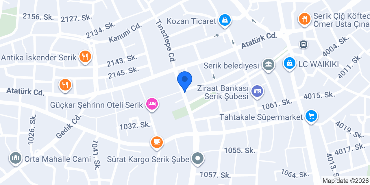 ARICI MİMARLIK konumu