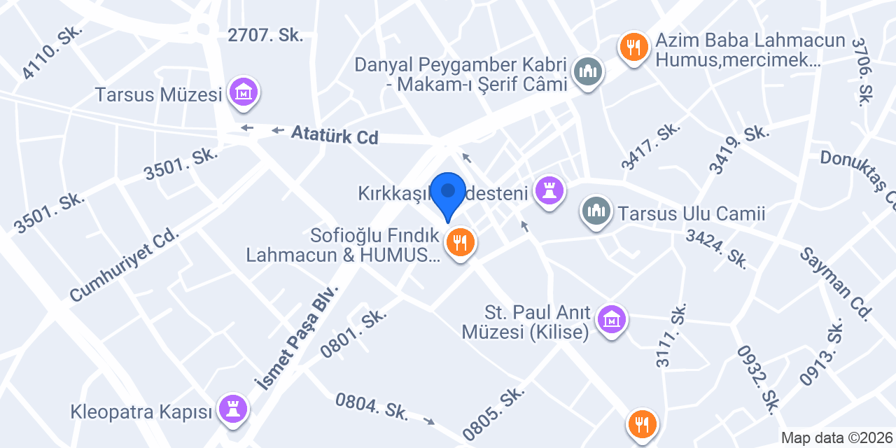 Soydan Gıda konumu