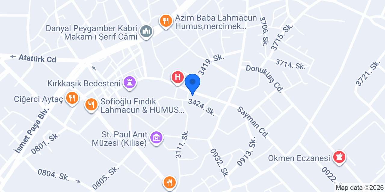 Konsept Oto Yıkama konumu