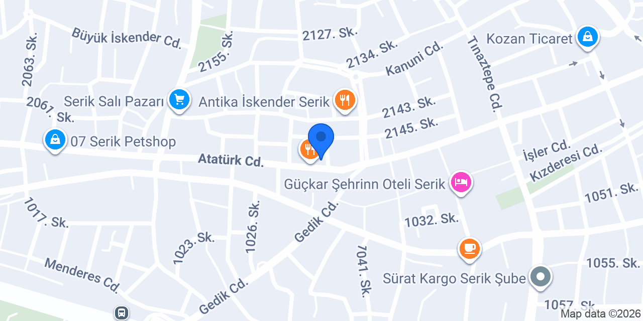 Salon Serkan konumu