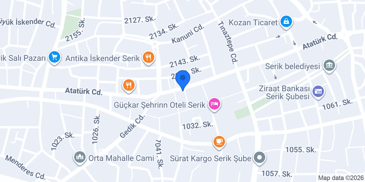Ailem Etli Pide Salonu konumu