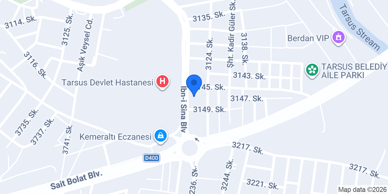 Uzun Eczanesi konumu