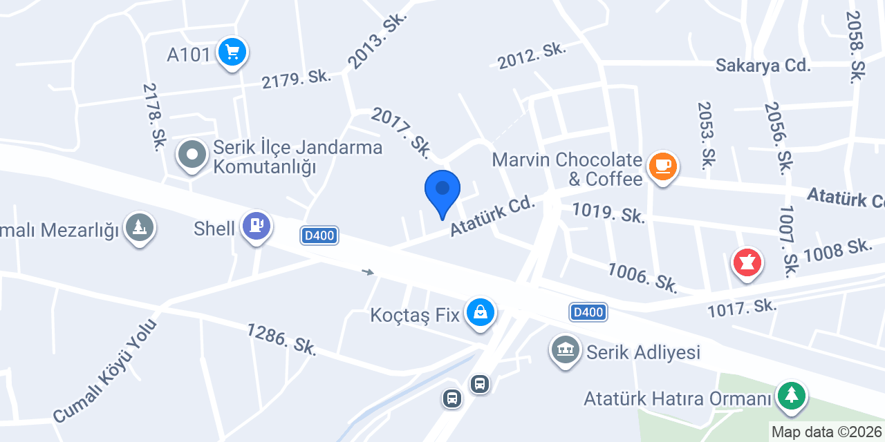 AKDENİZ TİCARET konumu