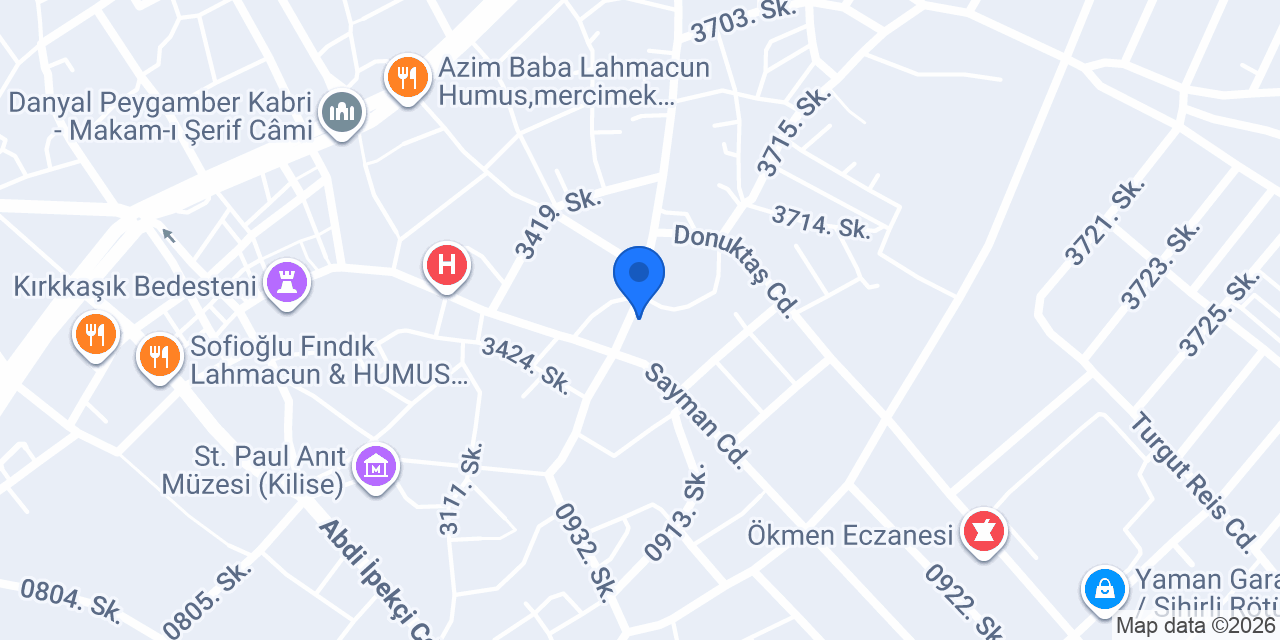 Emniyet Ticaret Hırdavat Yapı Malzemeleri konumu