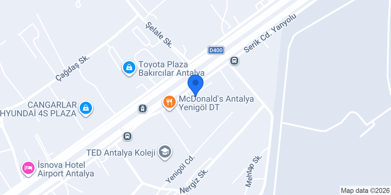 DADAŞ MOTOR YAMAHA ANTALYA konumu