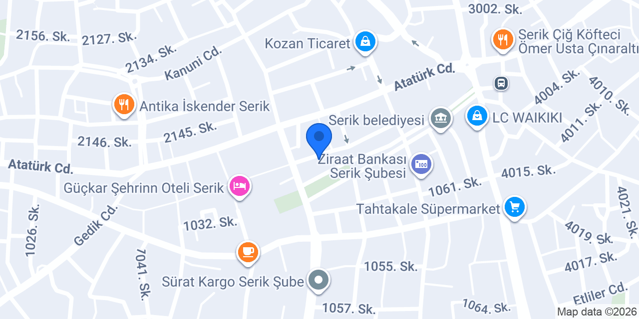 AKBULUT RESTAURANT konumu