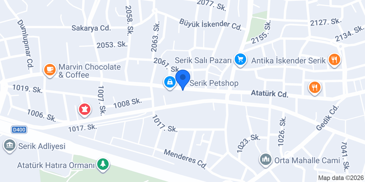Nur Akvaryum konumu