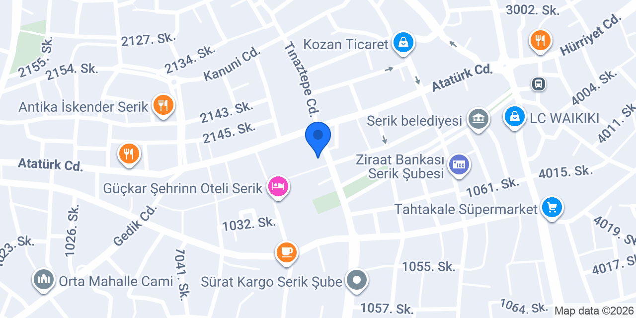 Serik Arabulucu Avukat İremnur IŞIK konumu