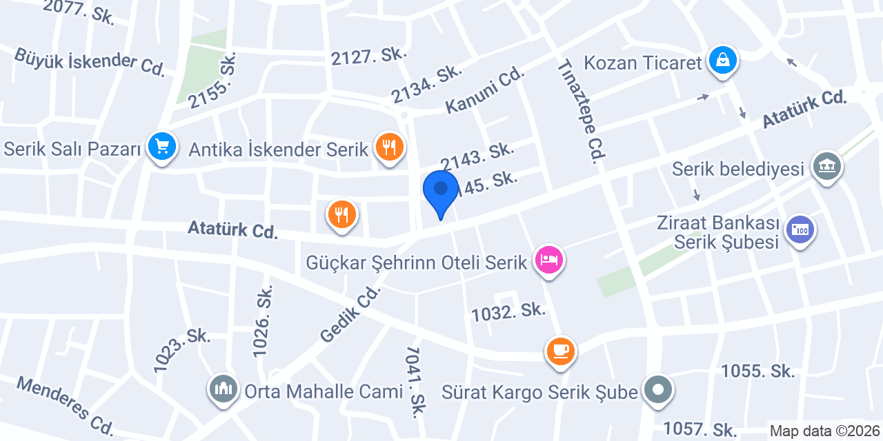 Samsat çiğköfte konumu