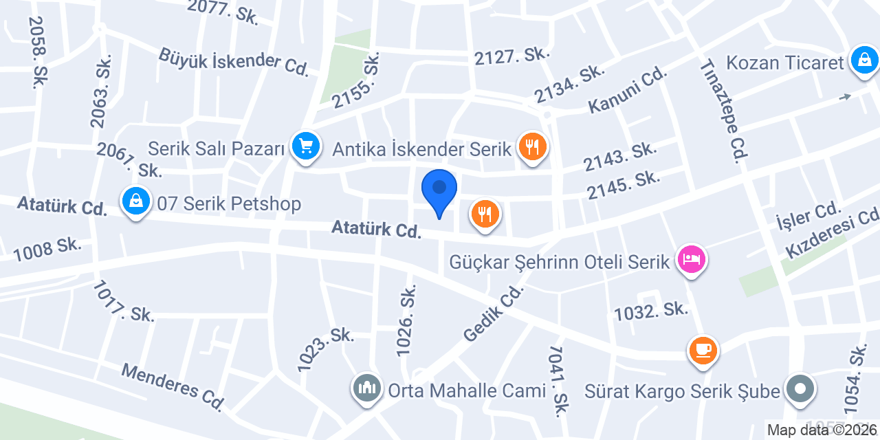 SMMM HÜSEYİN KARAŞAHİN konumu