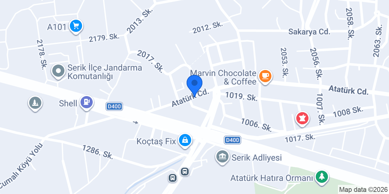 İstikbal SERİK konumu