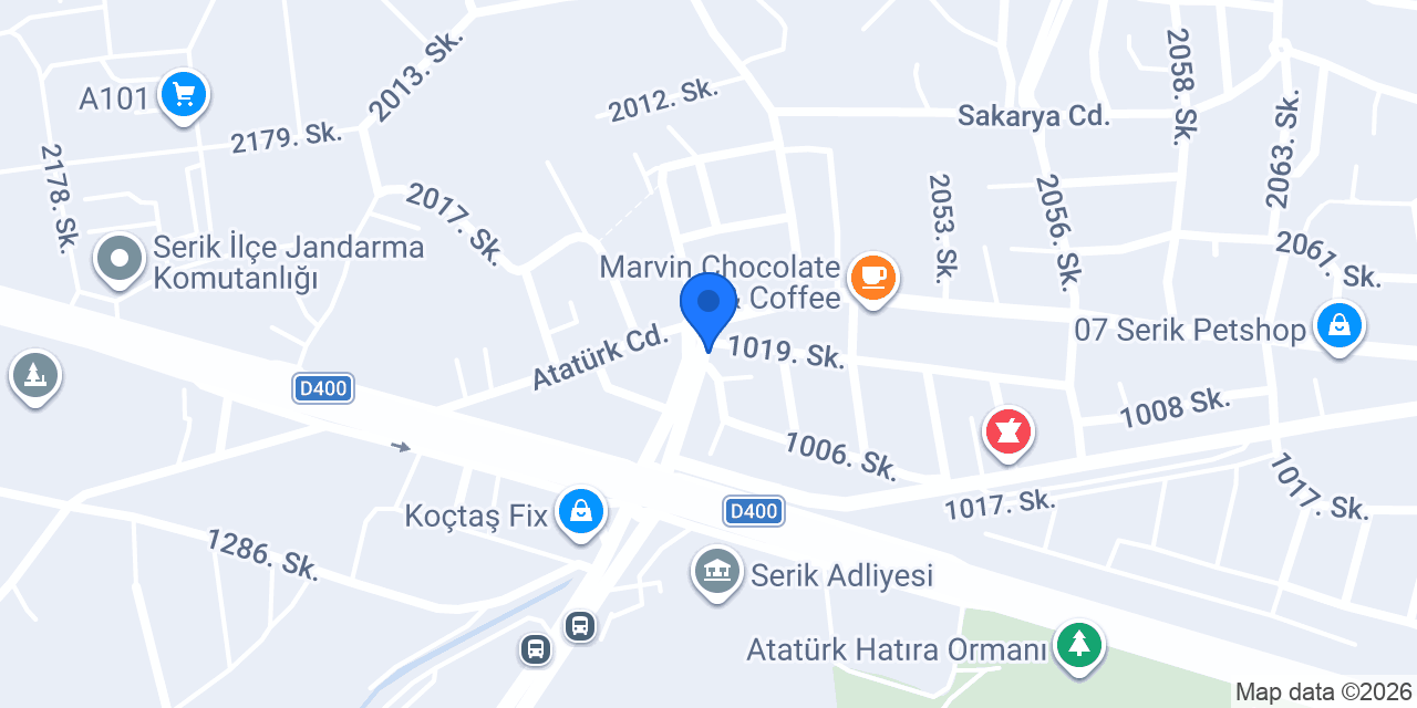 Serik Masaj Spa Salonu konumu