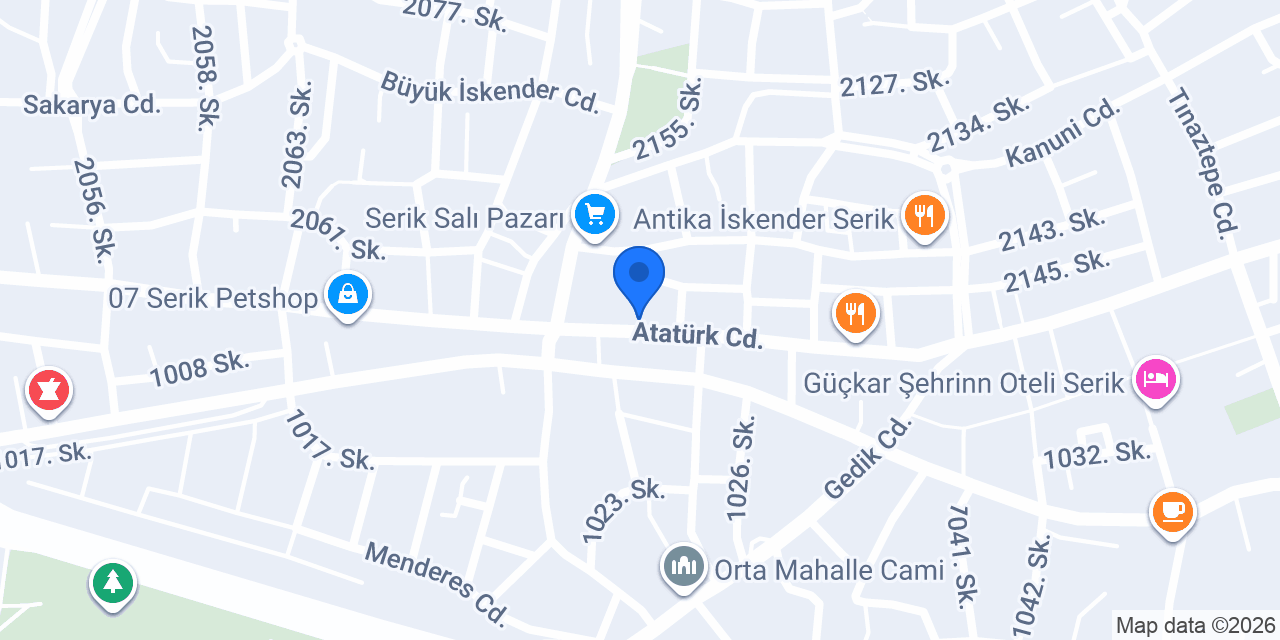 Kasap Kadir konumu