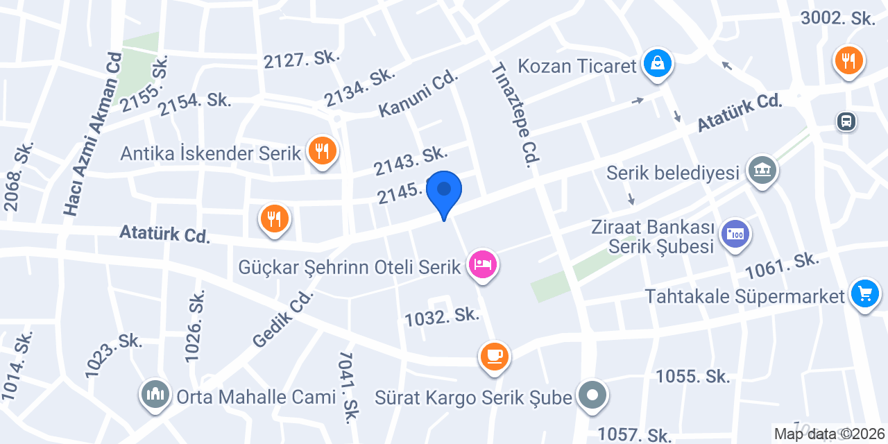 Direkçi konumu