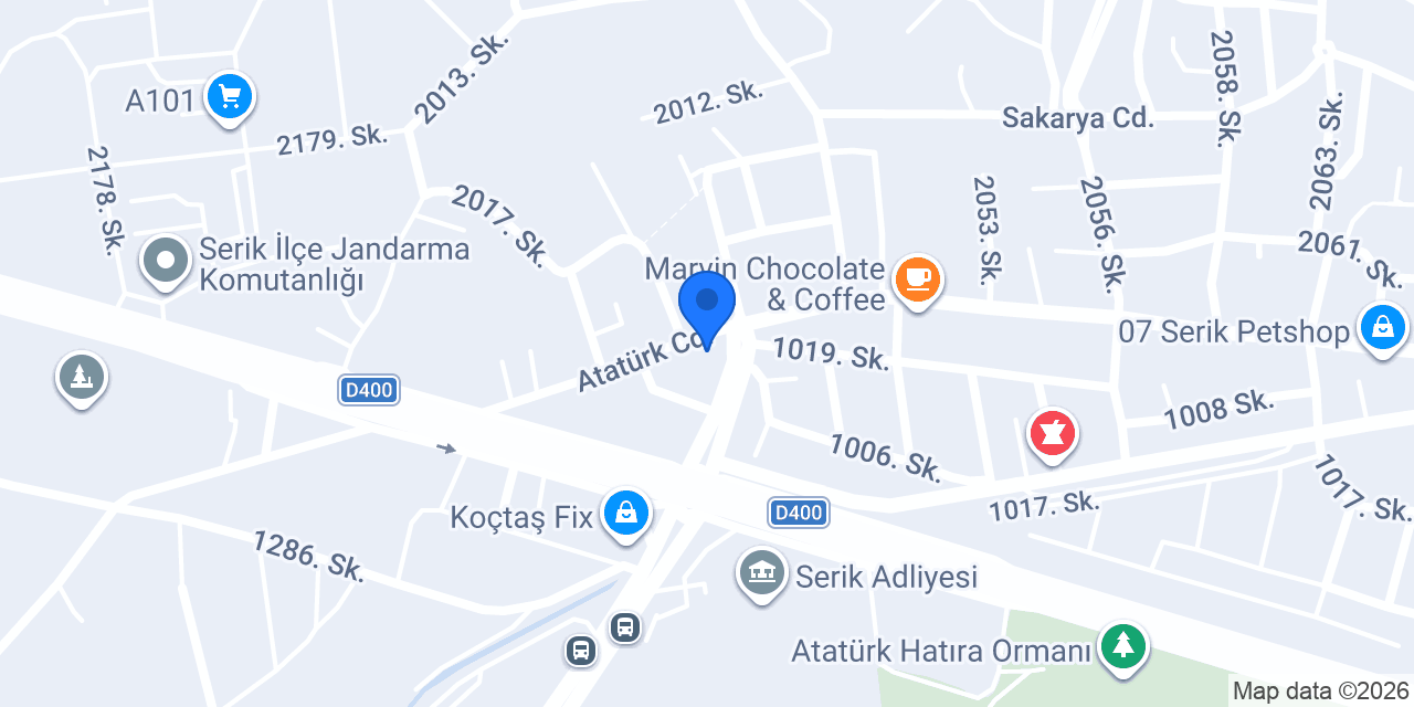 Güçlü Eczanesi konumu