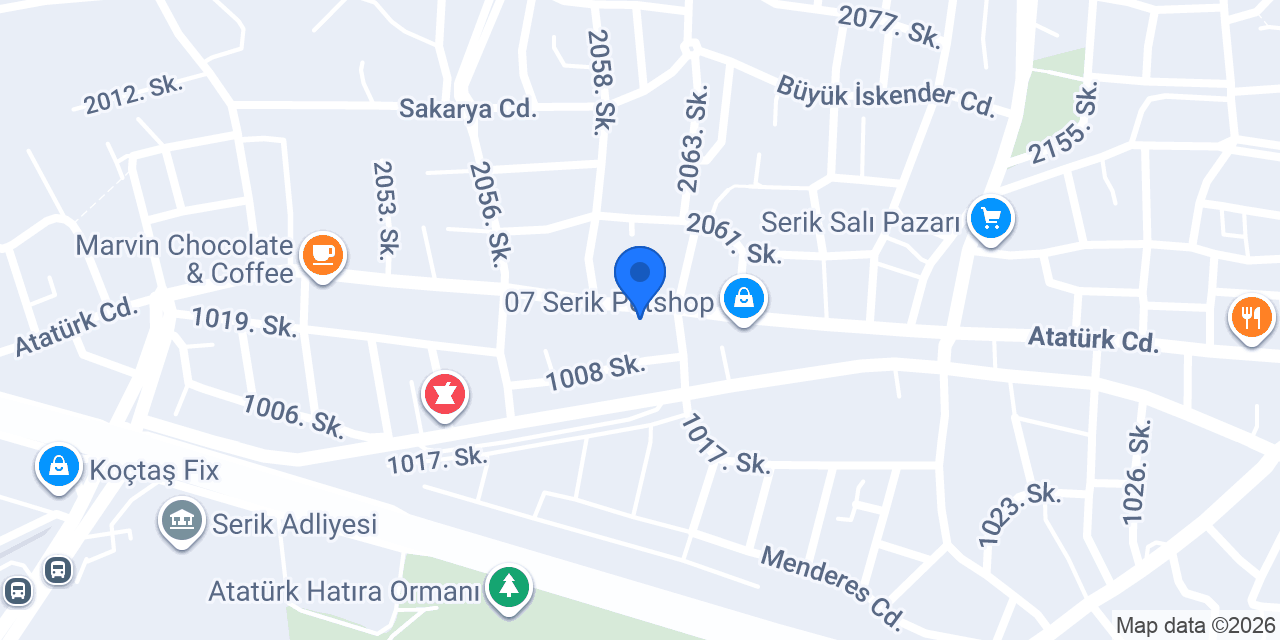Çiçekçi Gülsah konumu