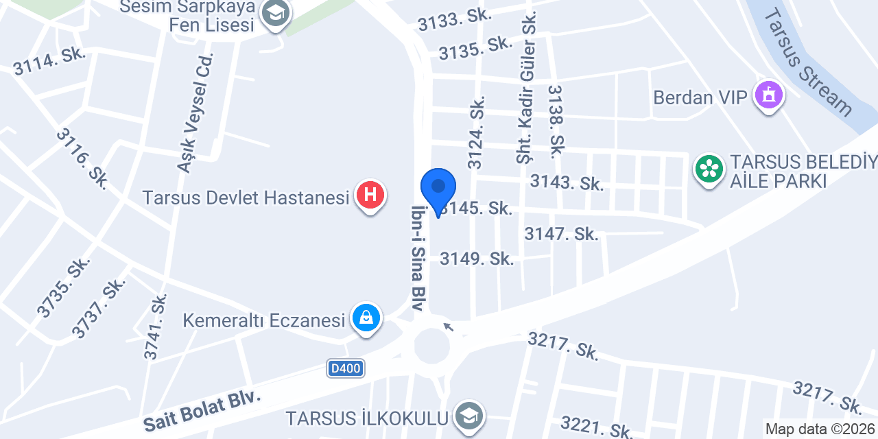 Anadolu Eczanesi konumu