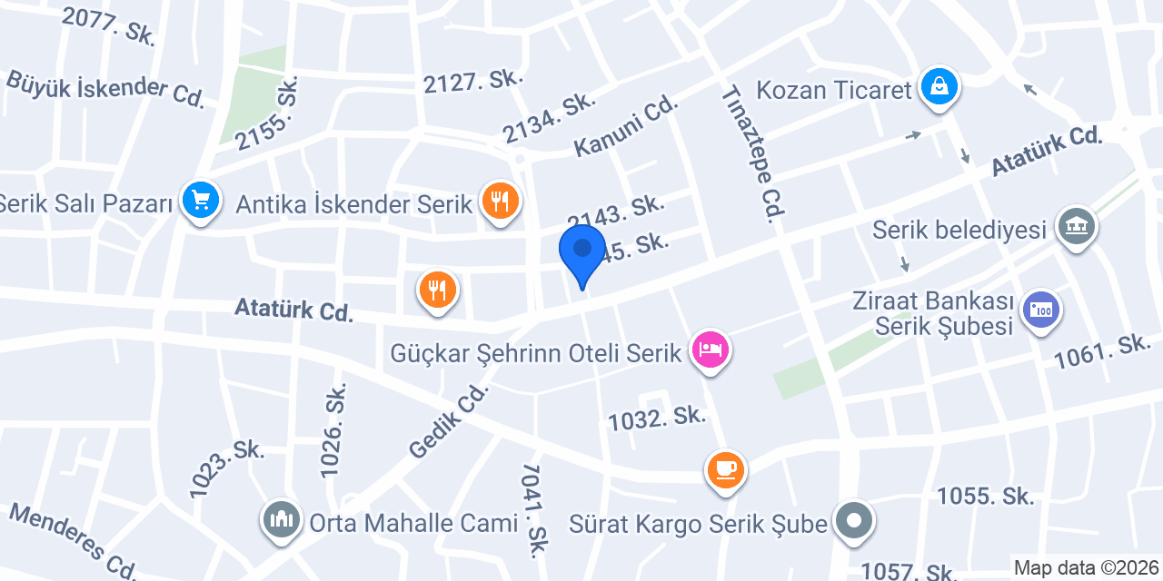 Berber Erkek Kuaförü konumu