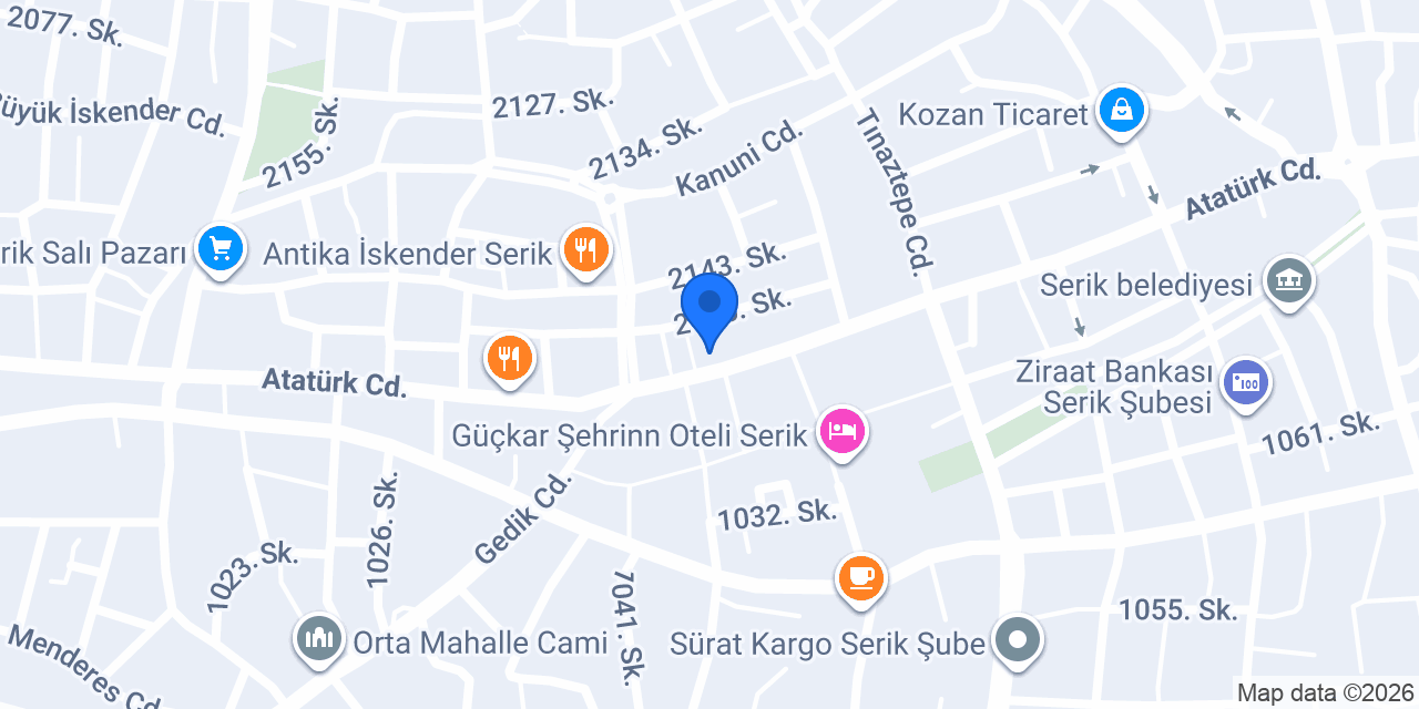 Diş Hekimi Harun GÖBÜT konumu
