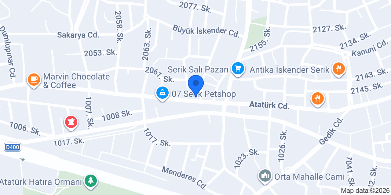 İkizler Fast Food konumu