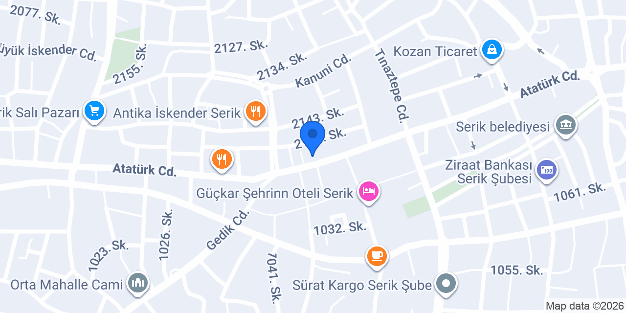 Sibel Can Beauty Serik konumu