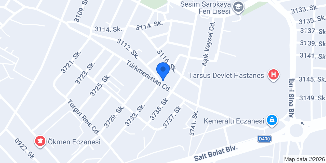 AYDIN USTA KEBAP SALONU konumu