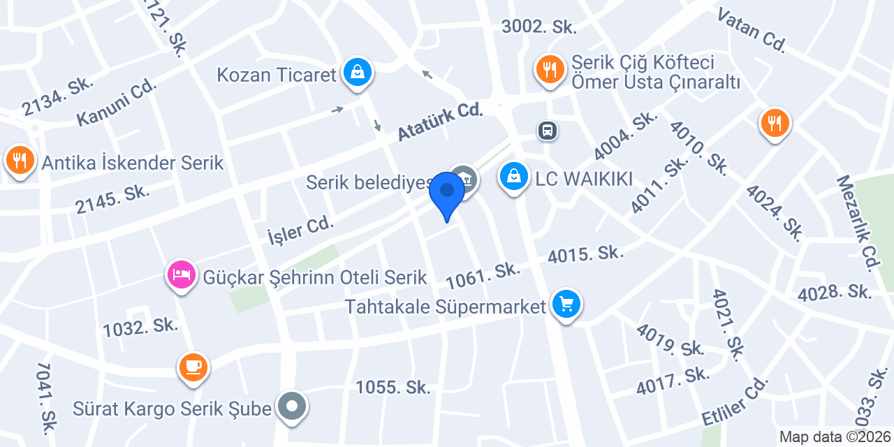 KESKİN MİMARLIK konumu